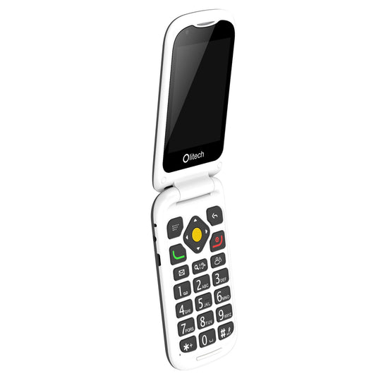 Olitech EasyFlip 2 4G Mobile Phone for Elderly - Big Button, Loud Speaker, GPS location, Speed Dial